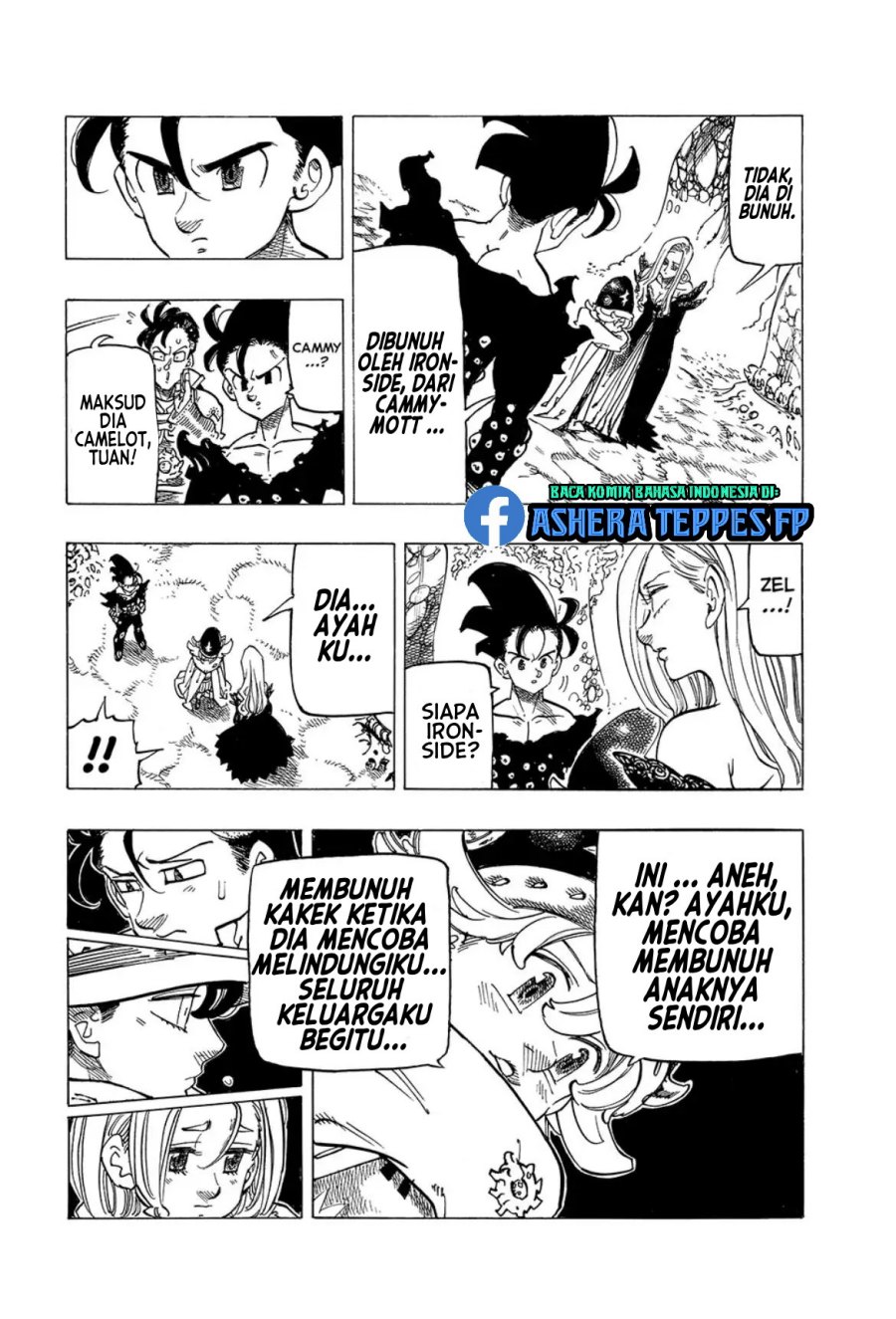Halaman 9 dari Mokushiroku no Yonkishi Chapter 105