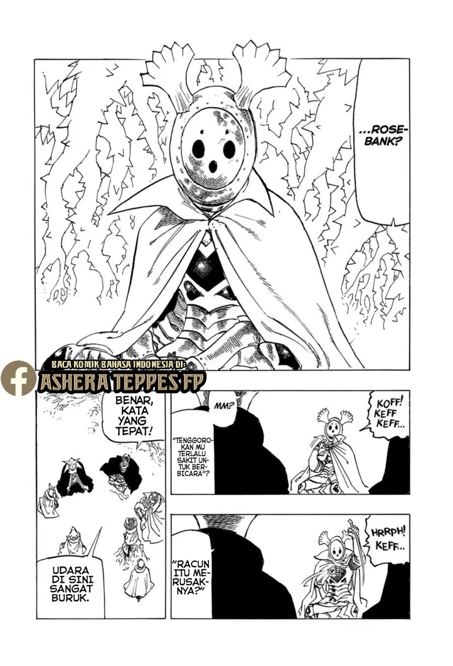Halaman 15 dari Mokushiroku no Yonkishi Chapter 106