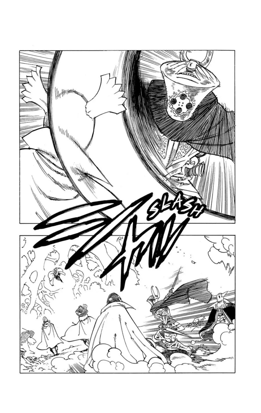 Halaman 17 dari Mokushiroku no Yonkishi Chapter 106