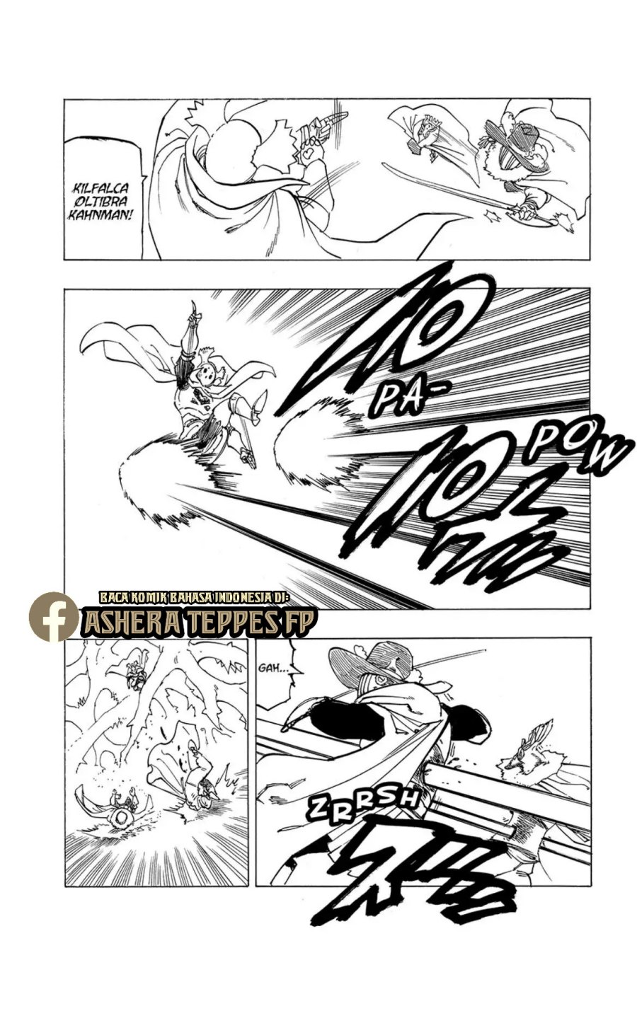 Halaman 18 dari Mokushiroku no Yonkishi Chapter 106
