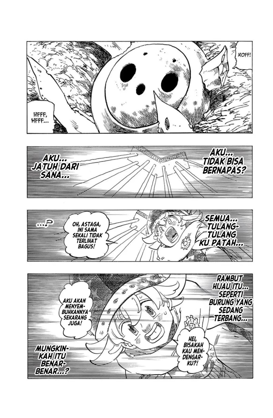 Halaman 8 dari Mokushiroku no Yonkishi Chapter 106