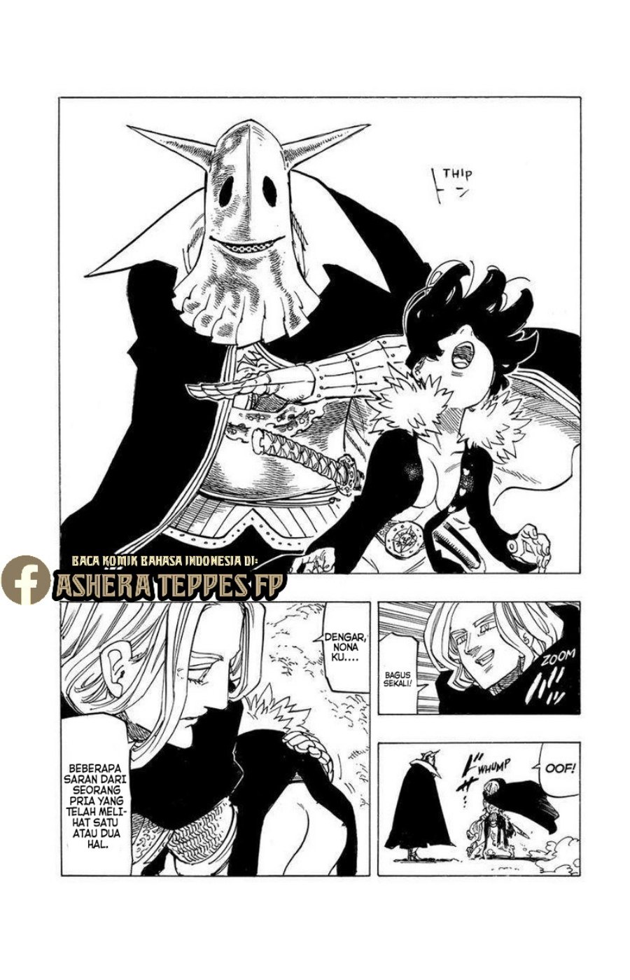 Halaman 12 dari Mokushiroku no Yonkishi Chapter 107
