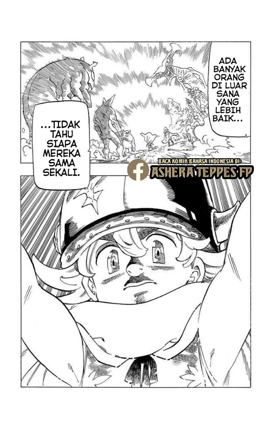 Halaman 13 dari Mokushiroku no Yonkishi Chapter 107