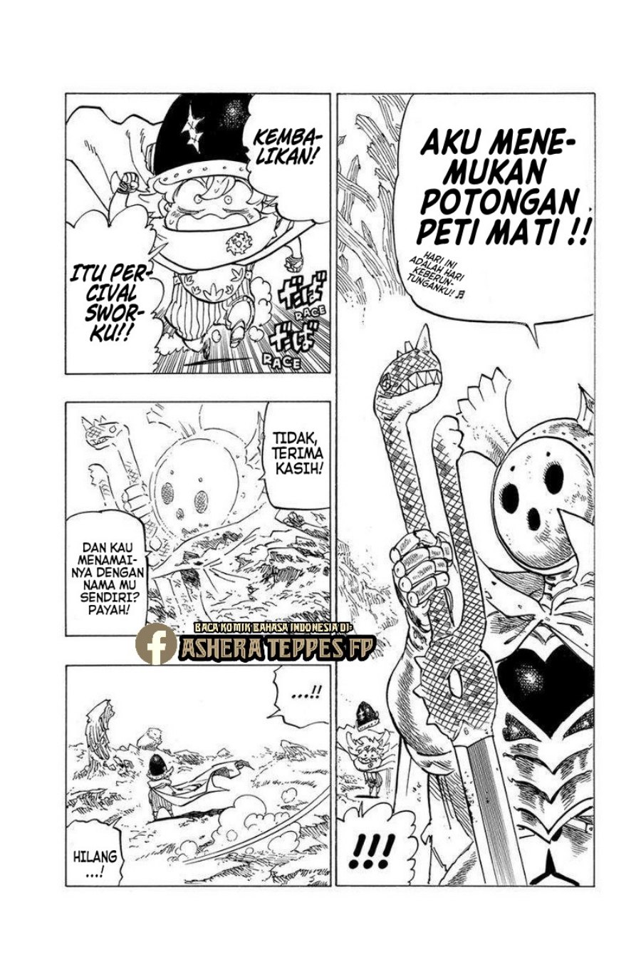 Halaman 16 dari Mokushiroku no Yonkishi Chapter 107