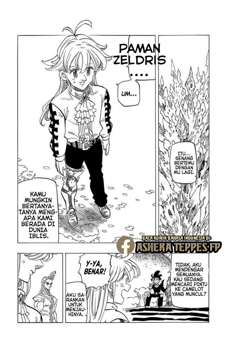 Halaman 17 dari Mokushiroku no Yonkishi Chapter 107