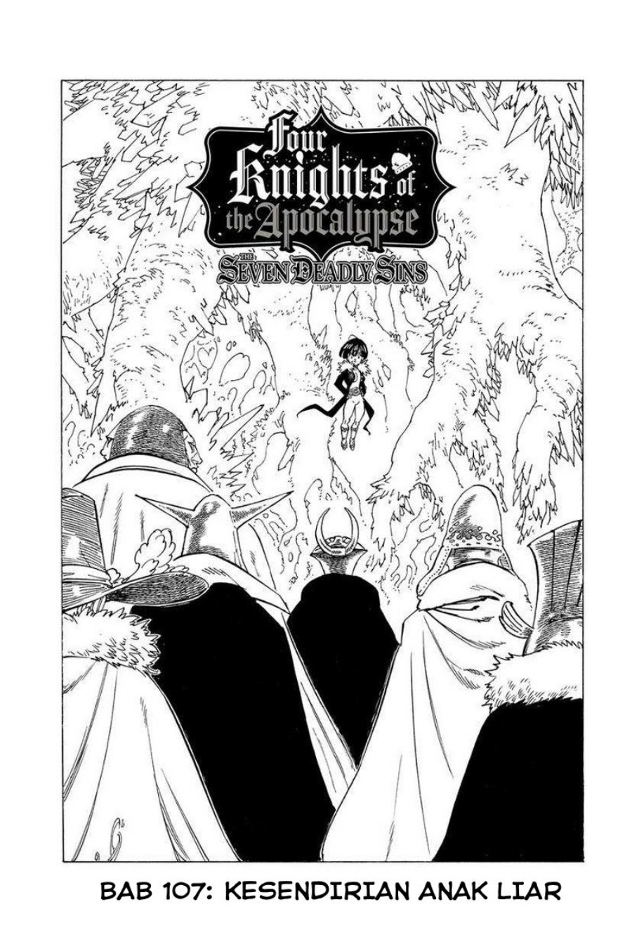 Halaman 2 dari Mokushiroku no Yonkishi Chapter 107