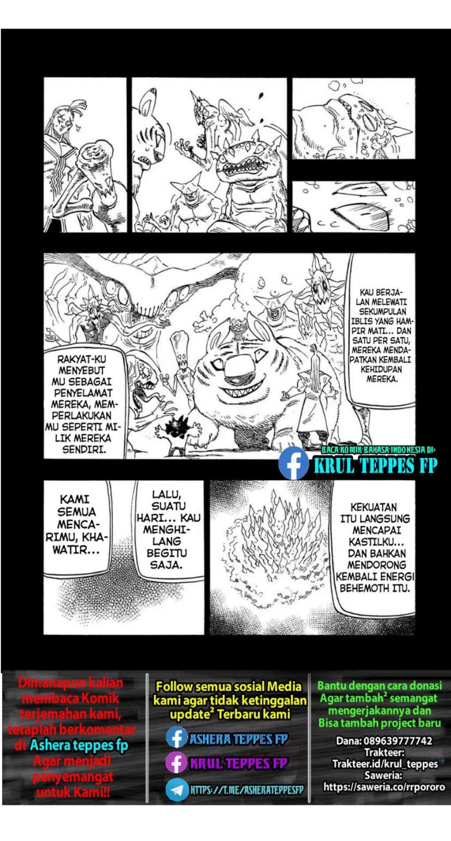 Halaman 12 dari Mokushiroku no Yonkishi Chapter 108
