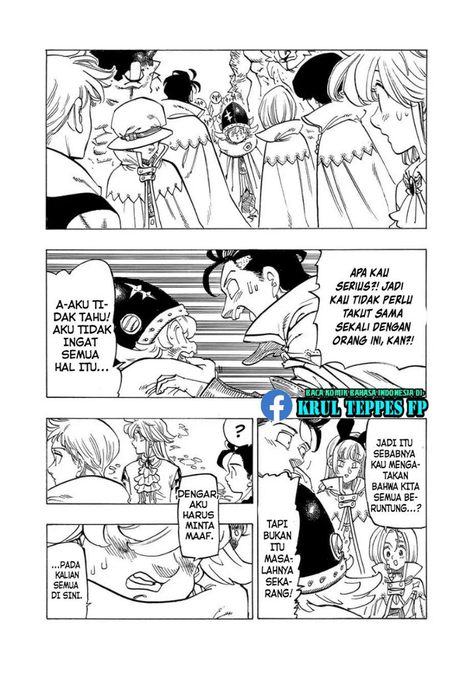 Halaman 14 dari Mokushiroku no Yonkishi Chapter 108