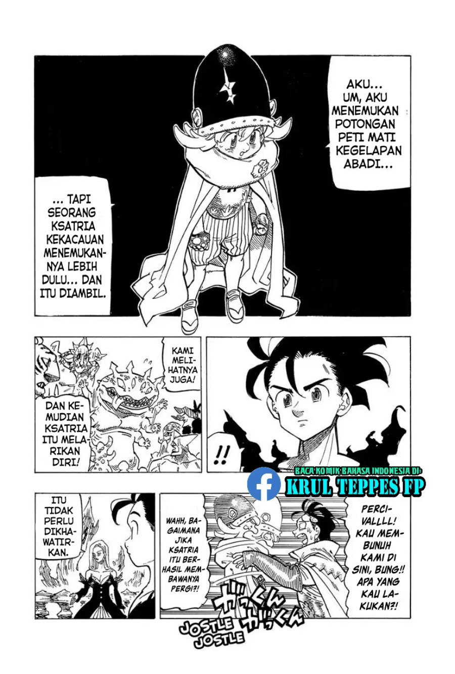 Halaman 15 dari Mokushiroku no Yonkishi Chapter 108