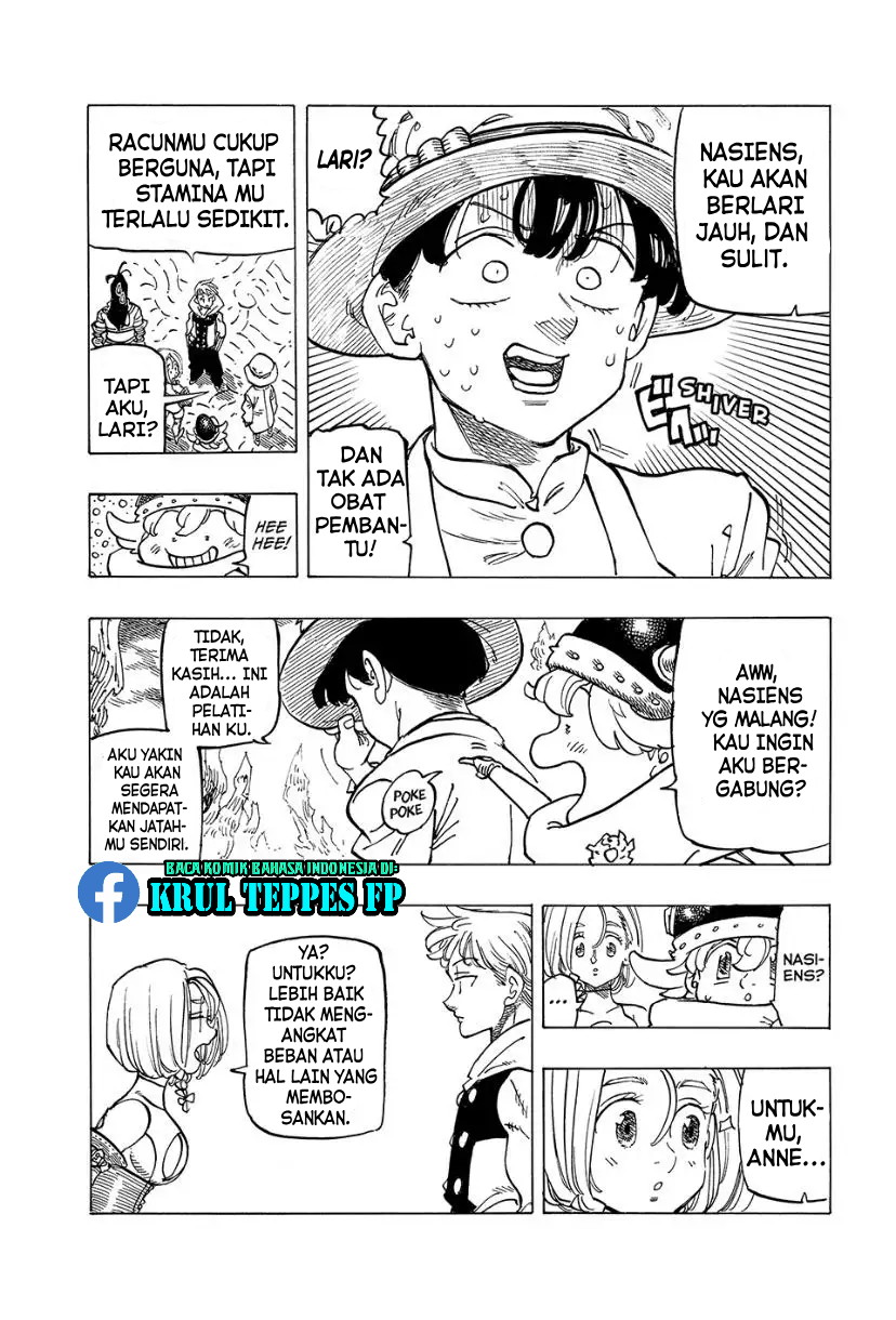 Halaman 12 dari Mokushiroku no Yonkishi Chapter 109