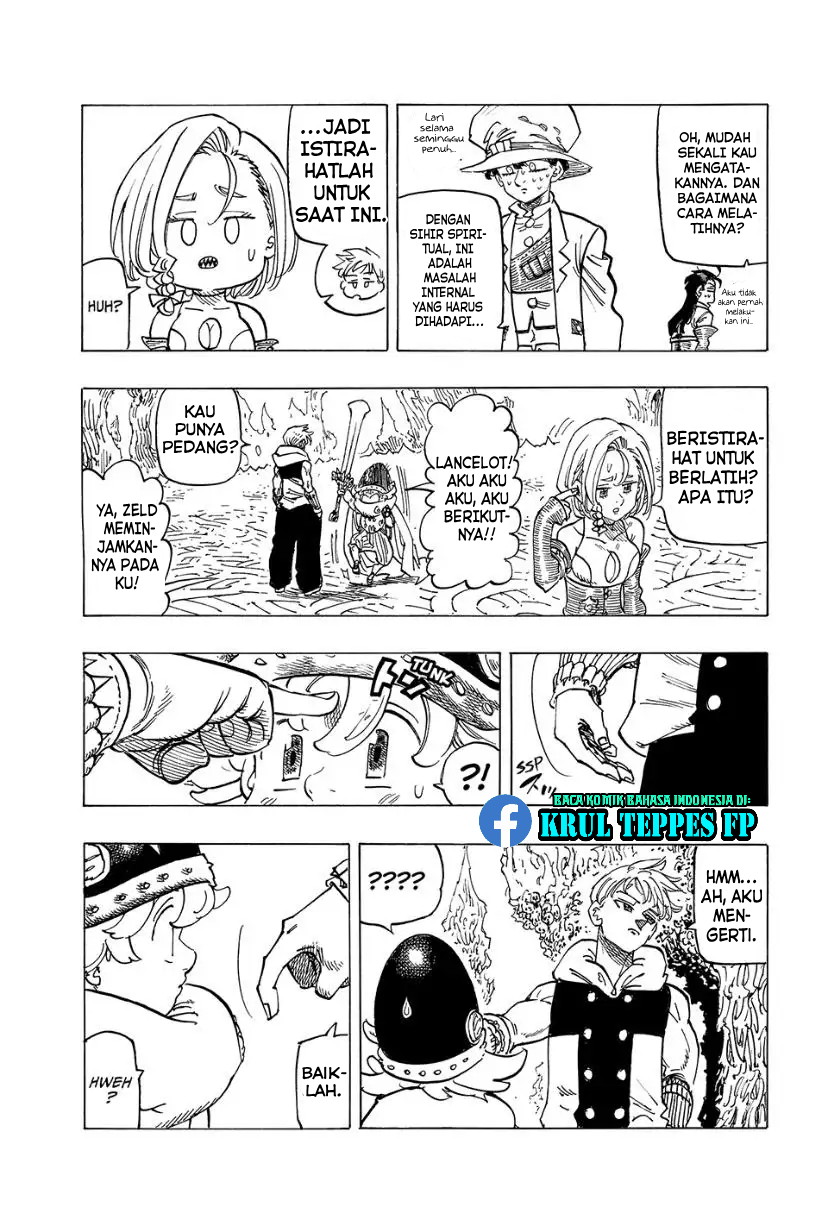 Halaman 14 dari Mokushiroku no Yonkishi Chapter 109