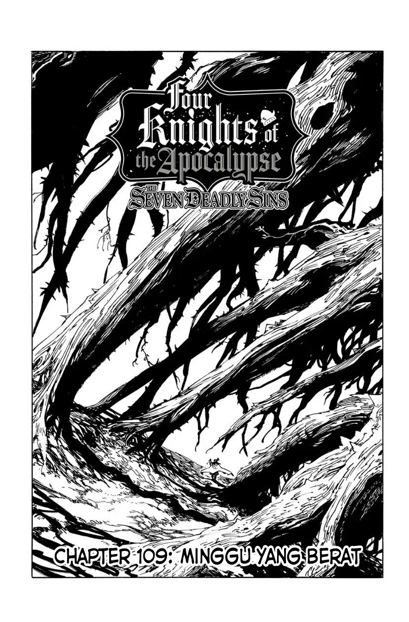 Halaman 2 dari Mokushiroku no Yonkishi Chapter 109