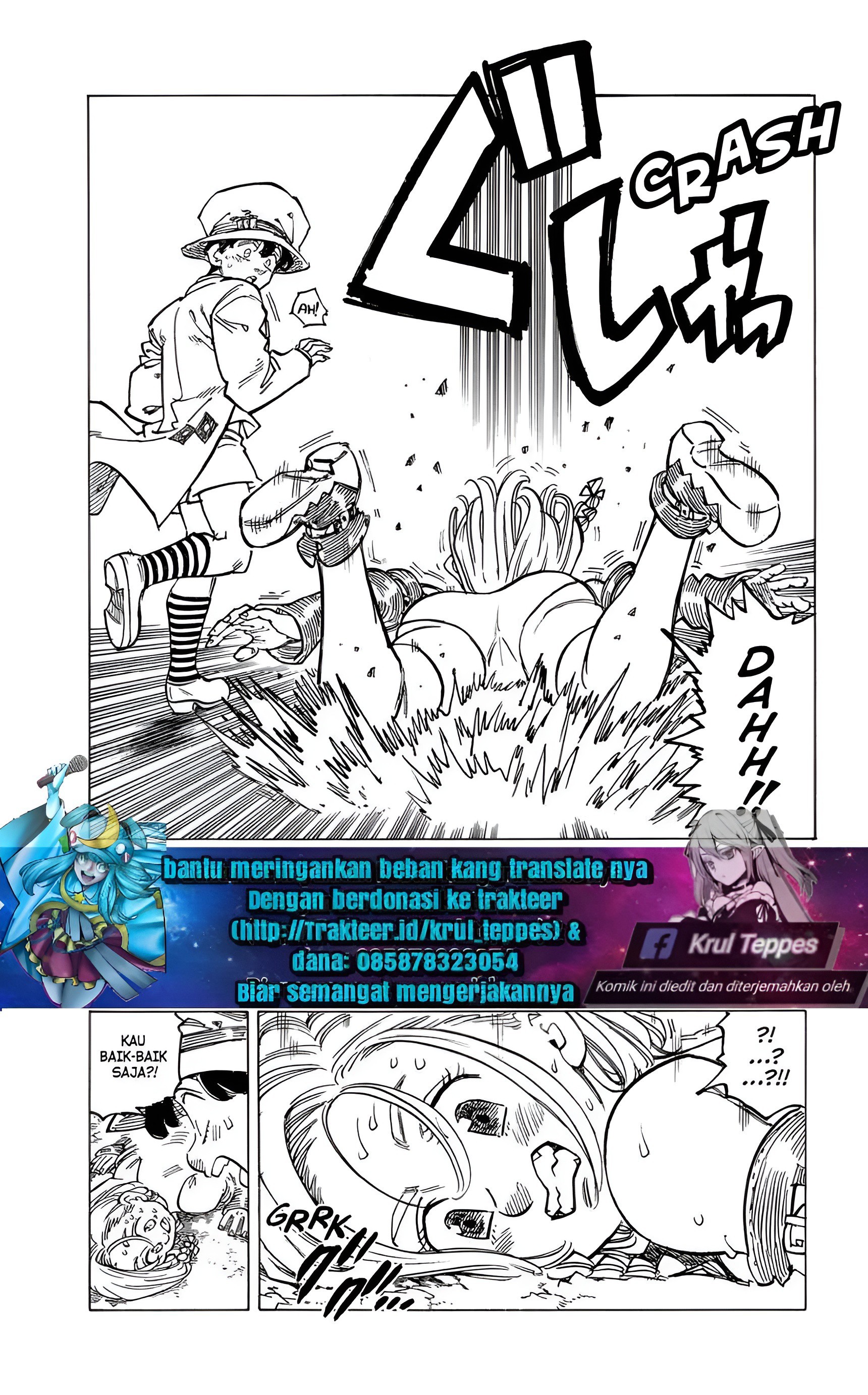 Halaman 16 dari Mokushiroku no Yonkishi Chapter 110