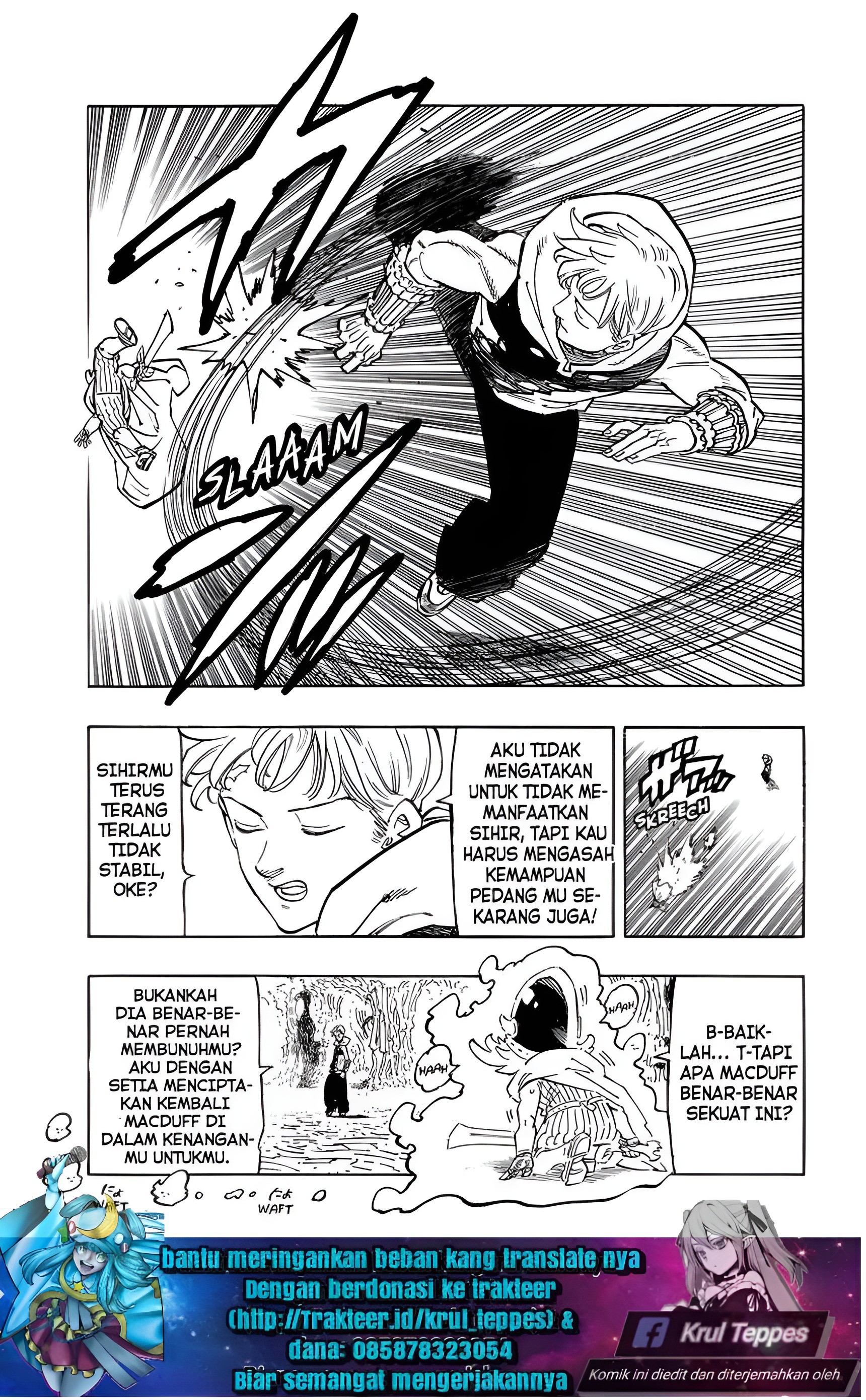 Halaman 6 dari Mokushiroku no Yonkishi Chapter 110