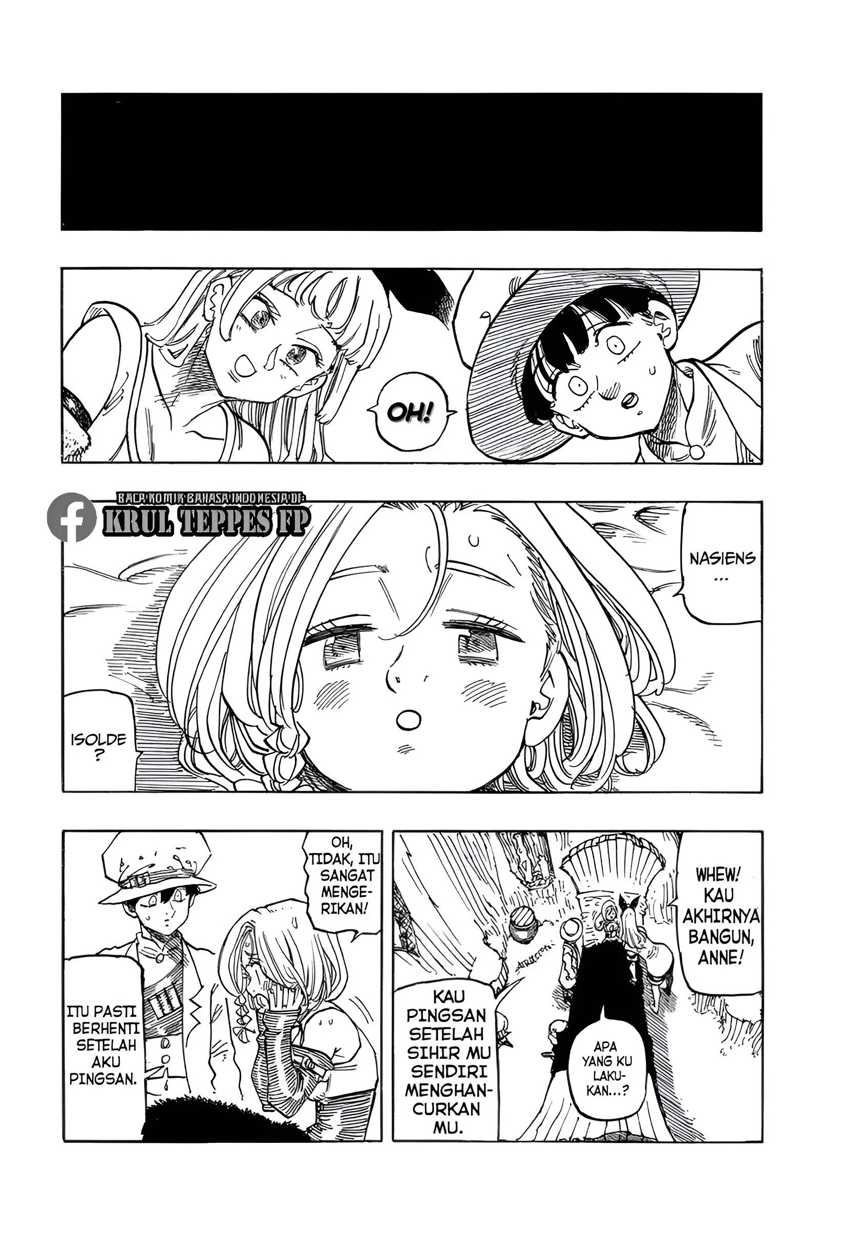 Halaman 16 dari Mokushiroku no Yonkishi Chapter 111