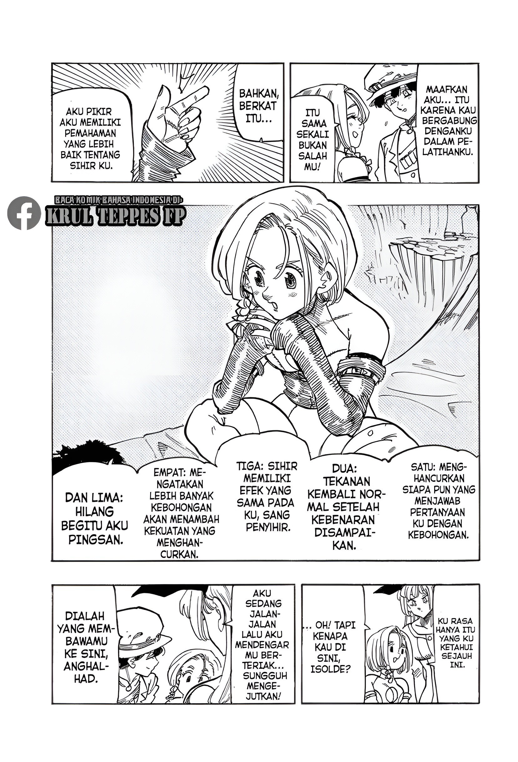 Halaman 17 dari Mokushiroku no Yonkishi Chapter 111