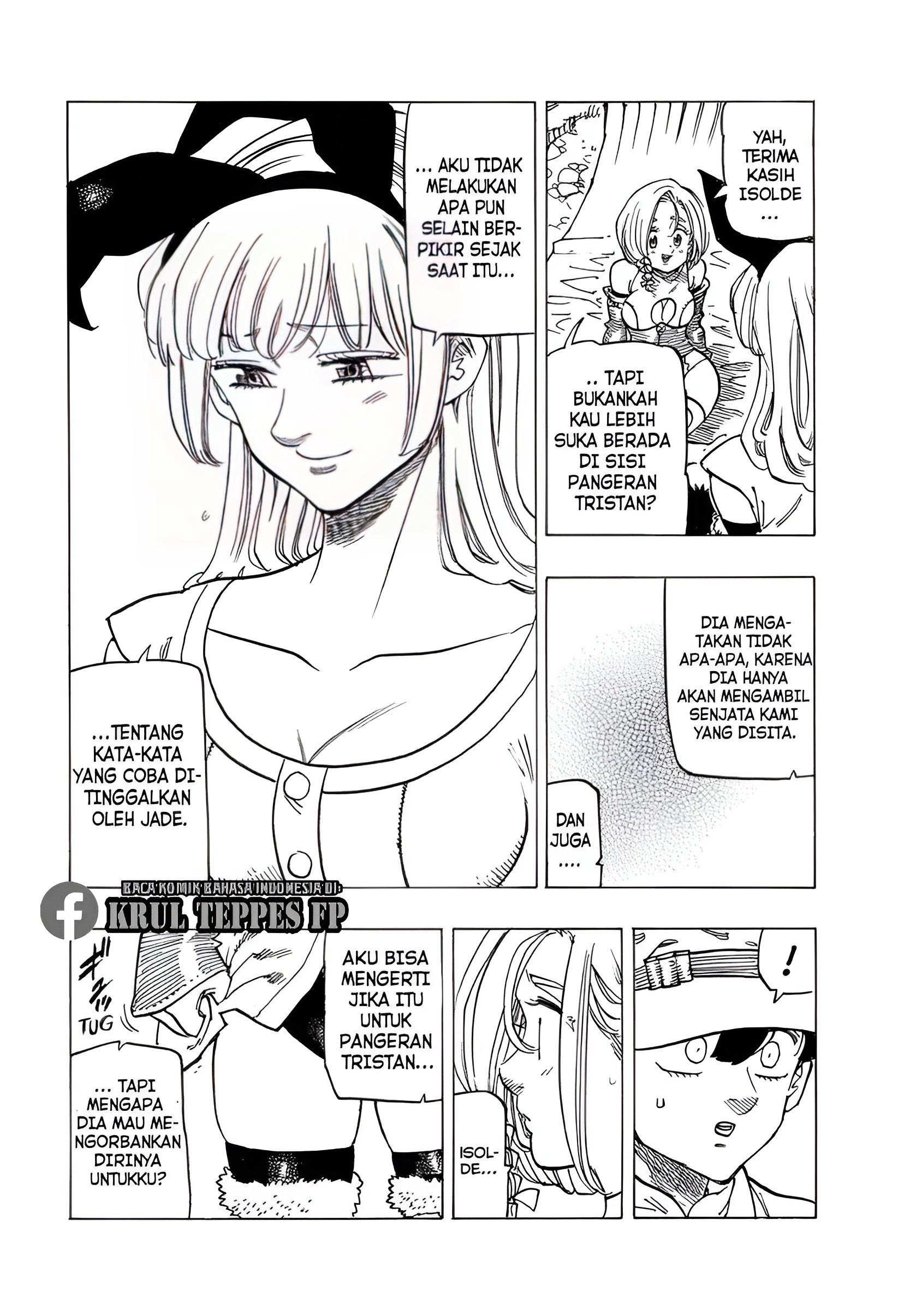 Halaman 18 dari Mokushiroku no Yonkishi Chapter 111
