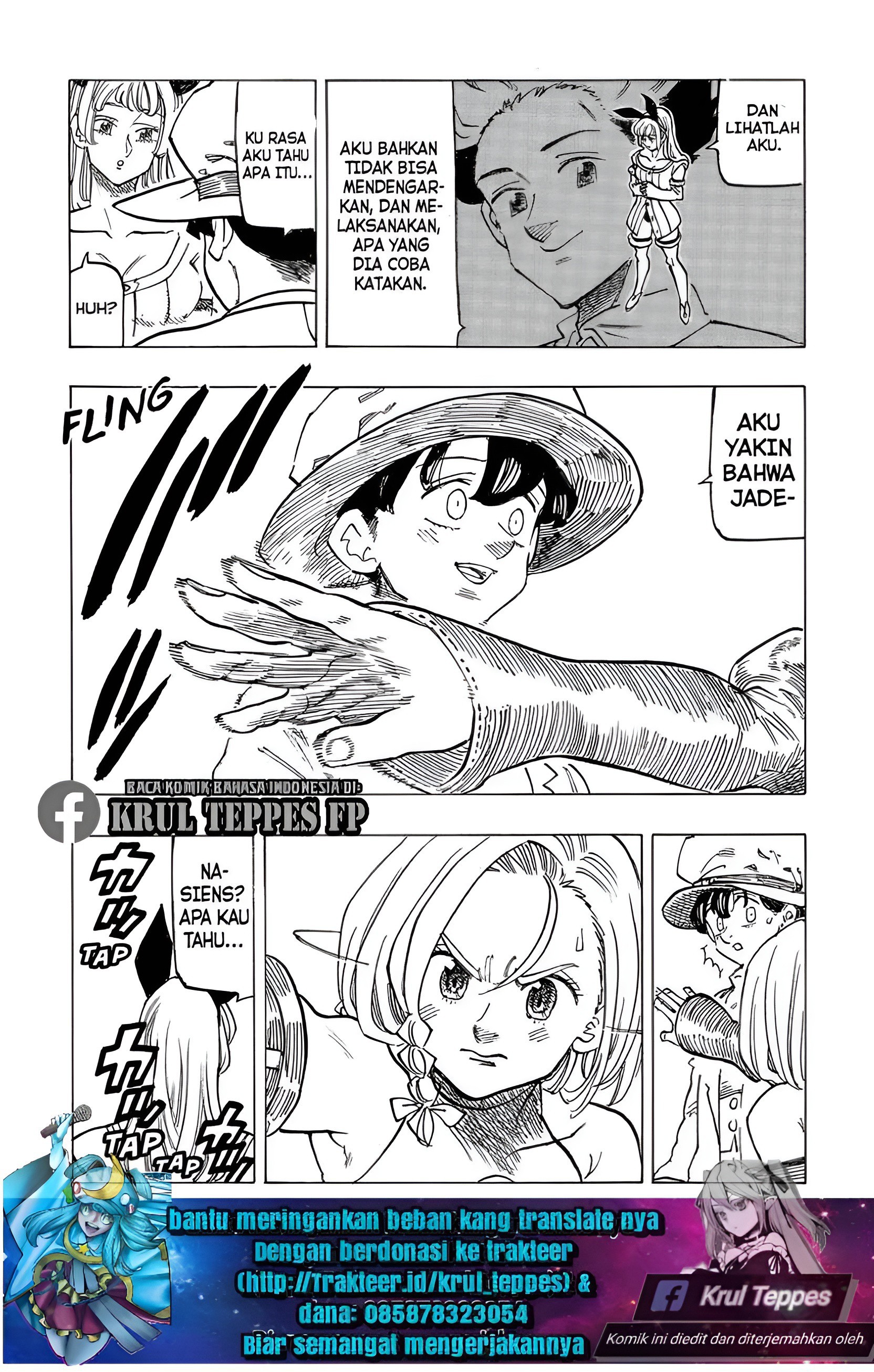 Halaman 19 dari Mokushiroku no Yonkishi Chapter 111