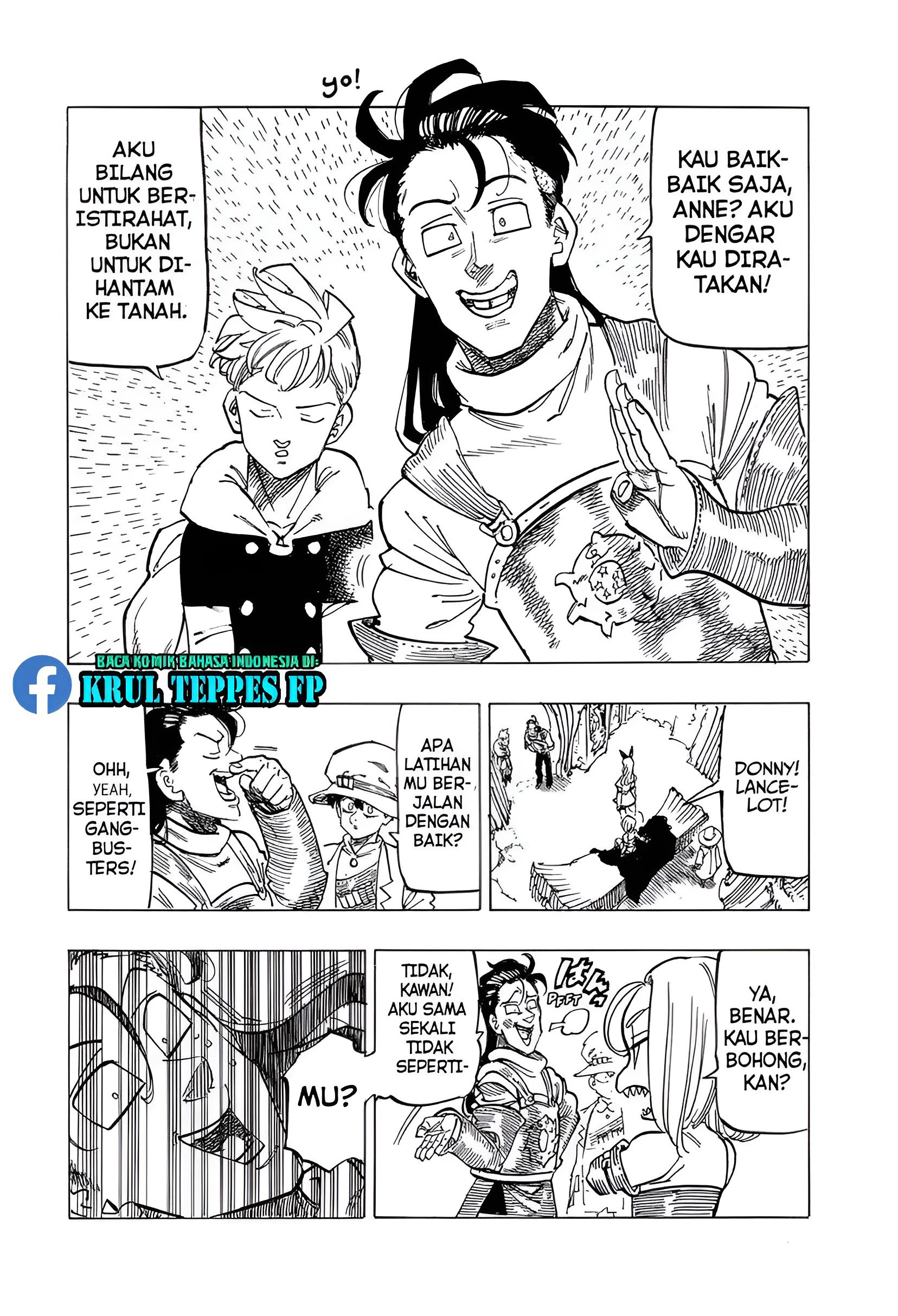 Halaman 20 dari Mokushiroku no Yonkishi Chapter 111