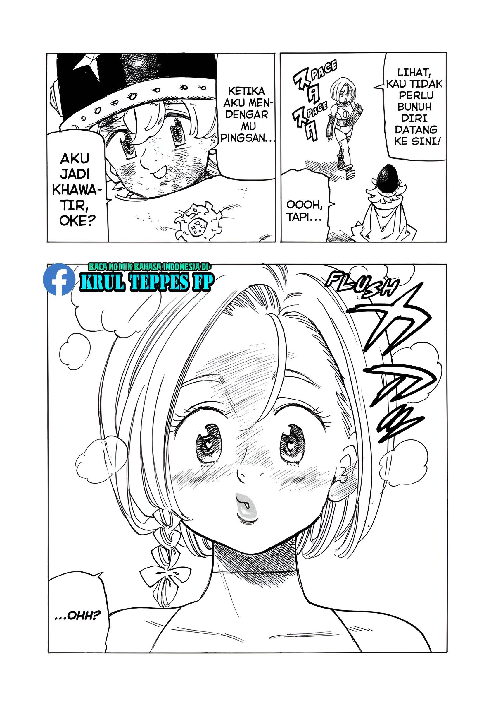 Halaman 23 dari Mokushiroku no Yonkishi Chapter 111
