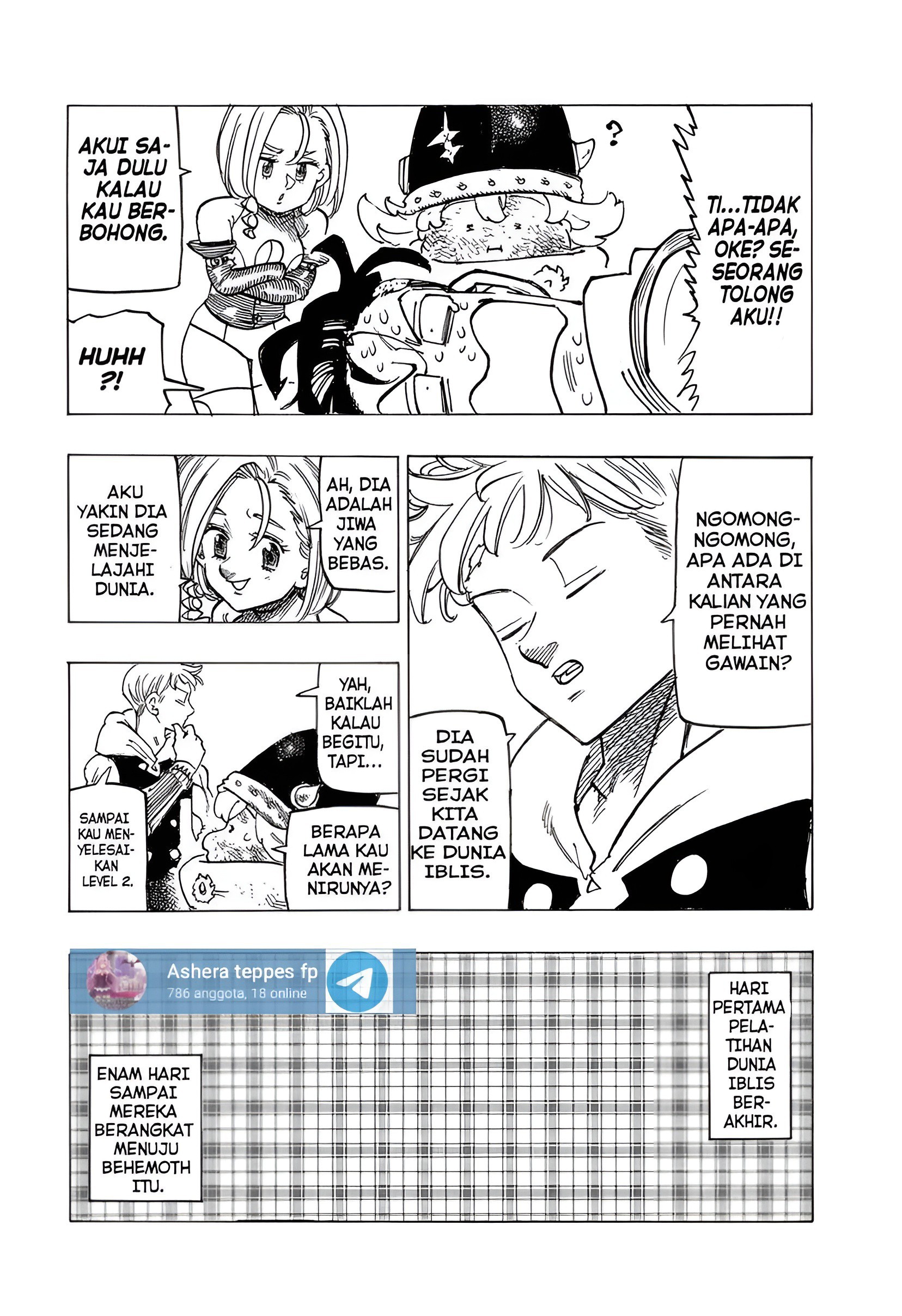 Halaman 24 dari Mokushiroku no Yonkishi Chapter 111