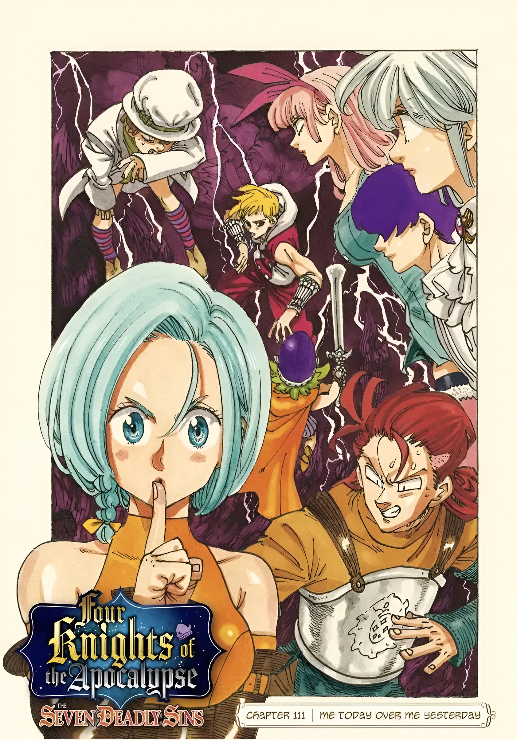 Halaman 4 dari Mokushiroku no Yonkishi Chapter 111