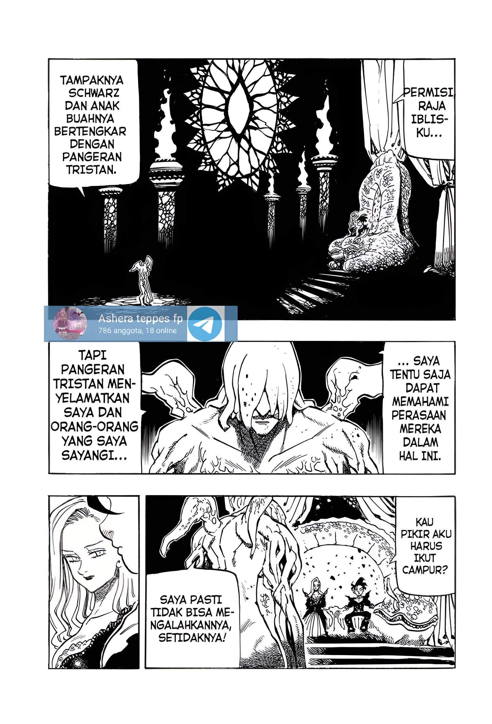 Halaman 5 dari Mokushiroku no Yonkishi Chapter 111