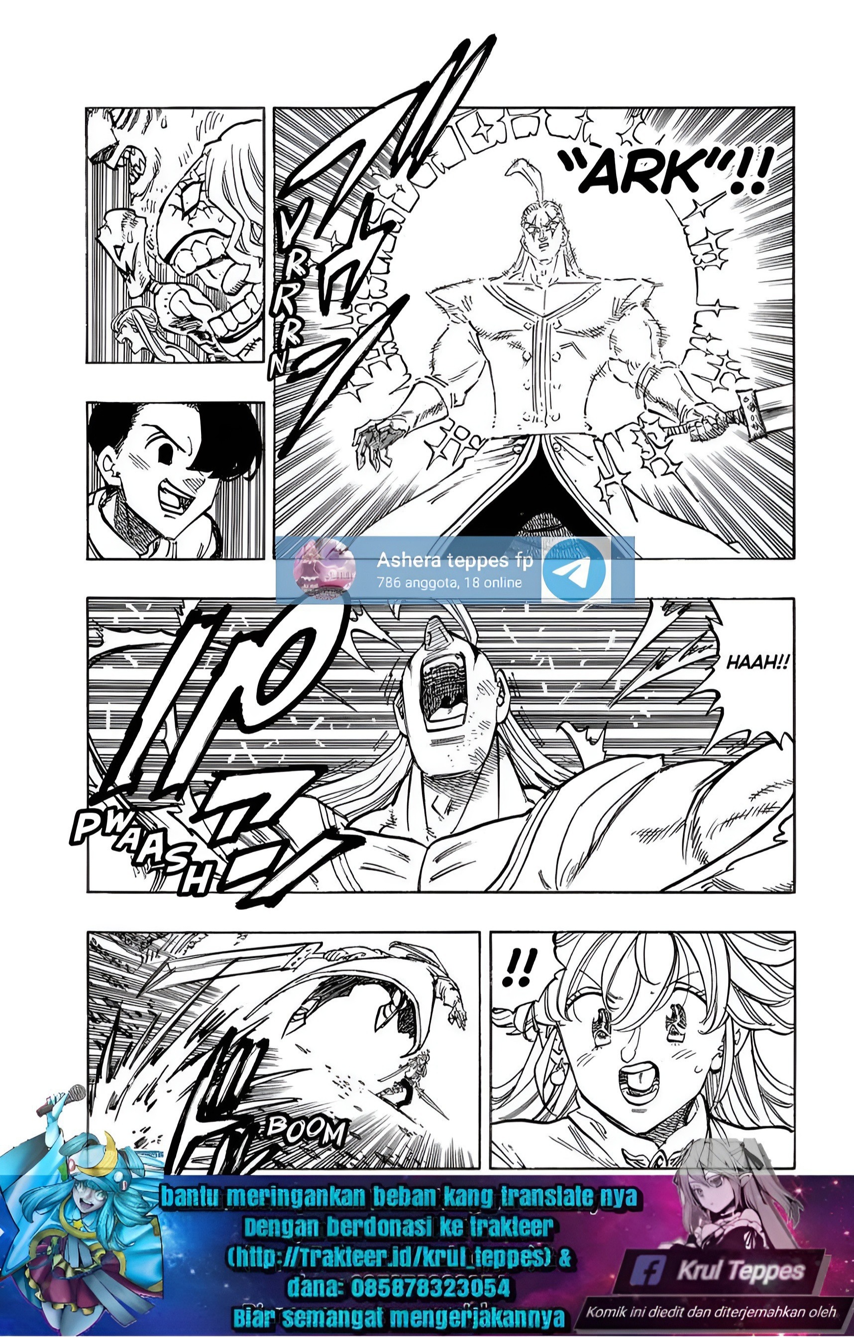 Halaman 9 dari Mokushiroku no Yonkishi Chapter 111