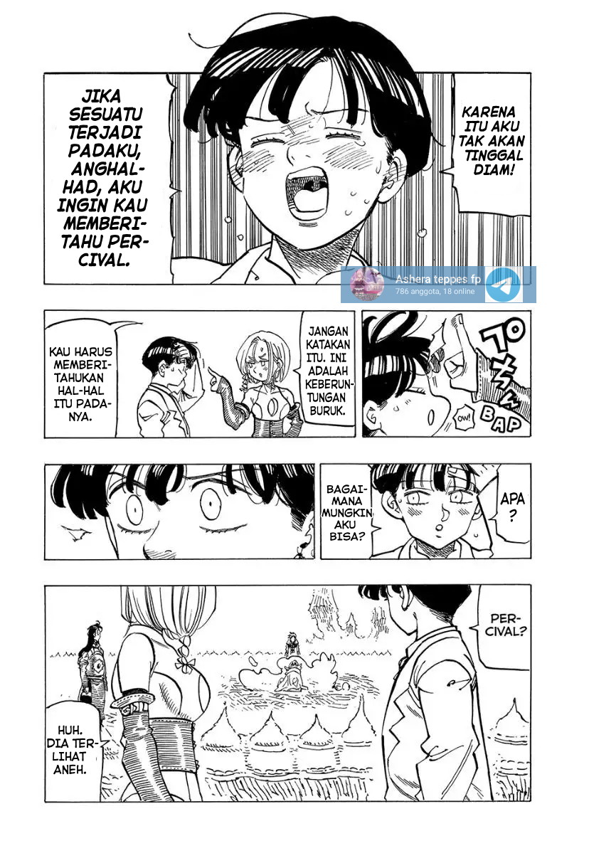 Halaman 13 dari Mokushiroku no Yonkishi Chapter 112