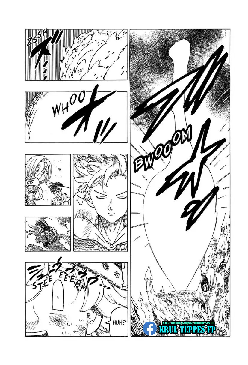 Halaman 16 dari Mokushiroku no Yonkishi Chapter 112