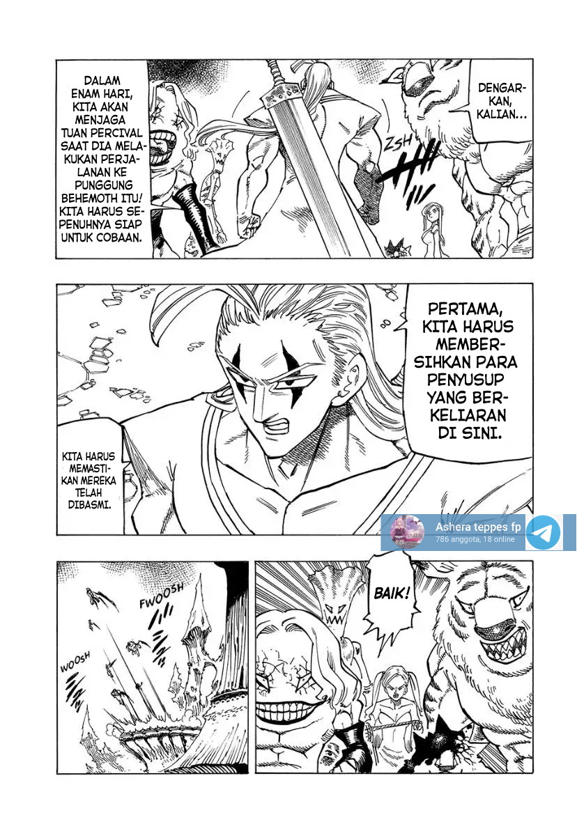 Halaman 4 dari Mokushiroku no Yonkishi Chapter 112