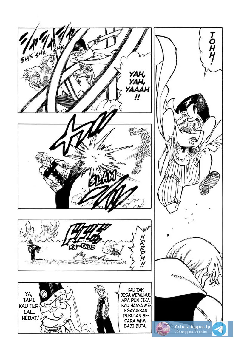 Halaman 9 dari Mokushiroku no Yonkishi Chapter 112