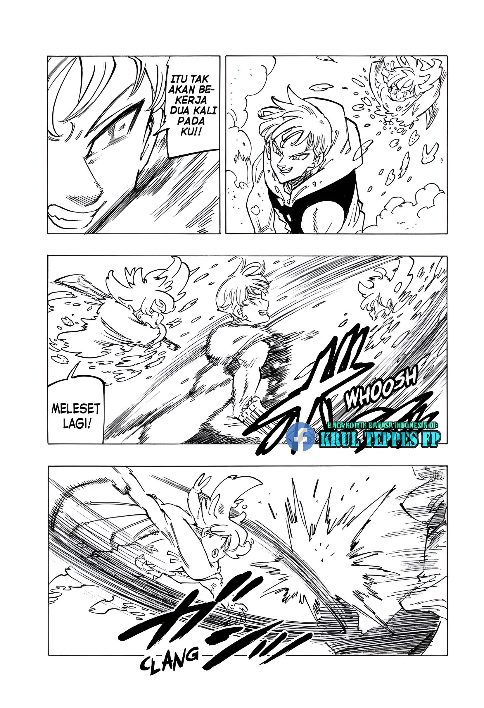 Halaman 10 dari Mokushiroku no Yonkishi Chapter 113