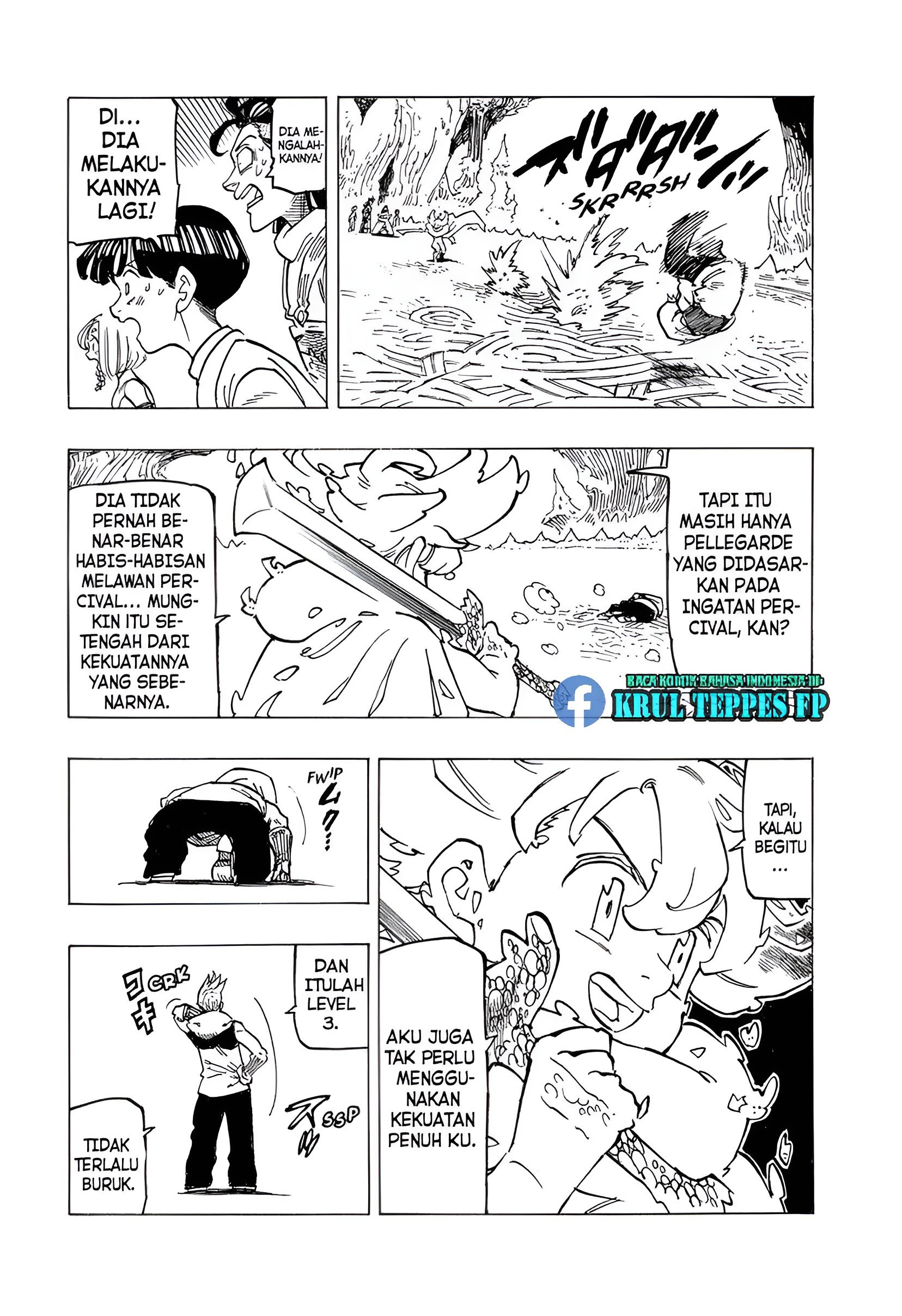 Halaman 11 dari Mokushiroku no Yonkishi Chapter 113