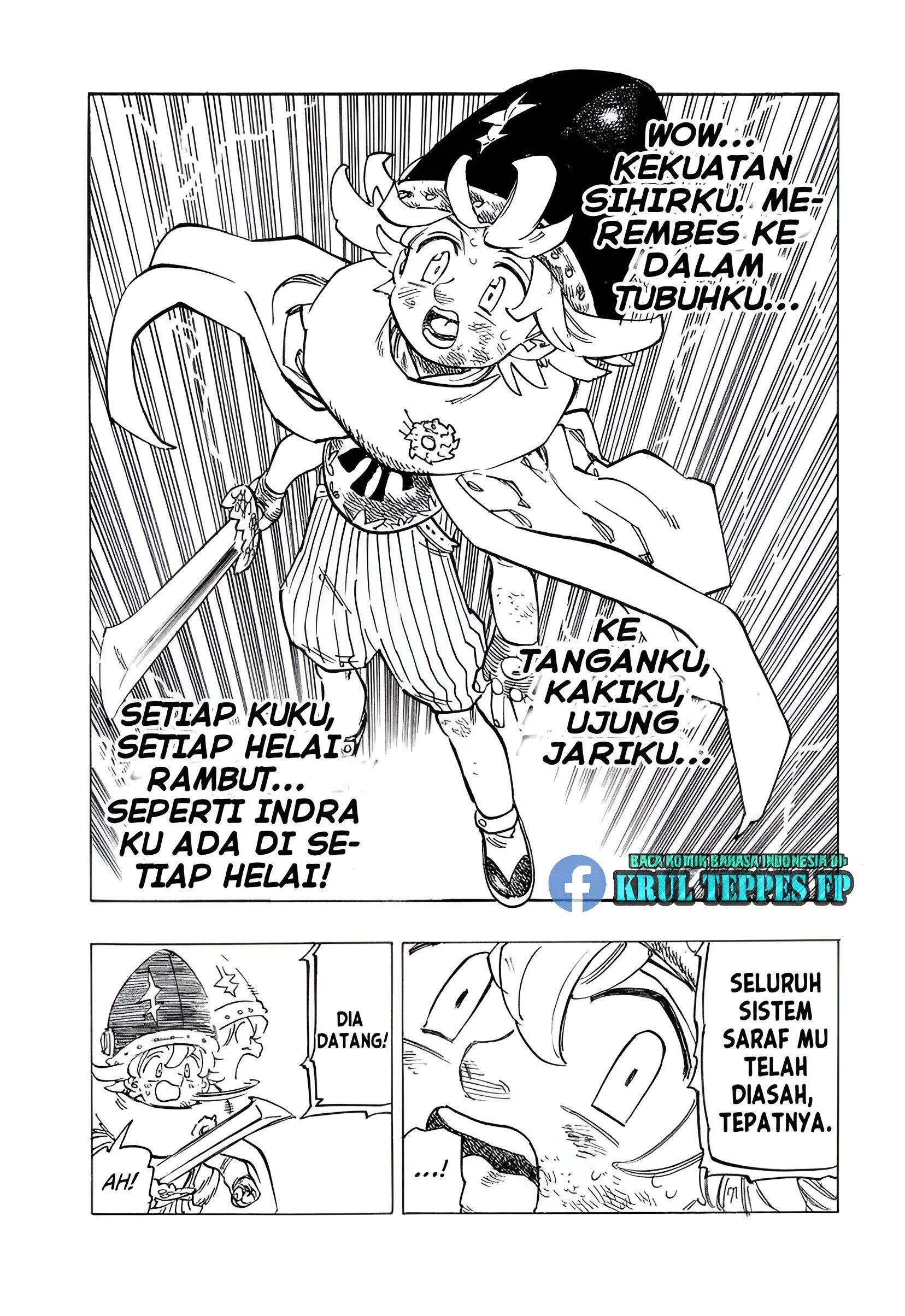 Halaman 16 dari Mokushiroku no Yonkishi Chapter 113