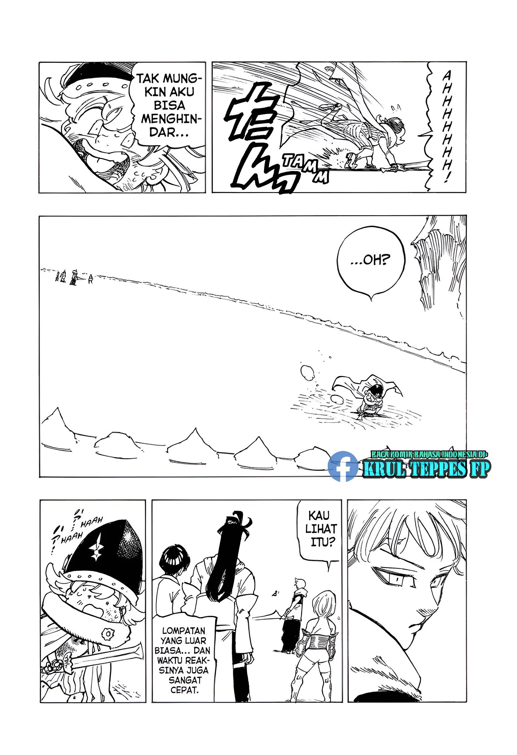 Halaman 19 dari Mokushiroku no Yonkishi Chapter 113