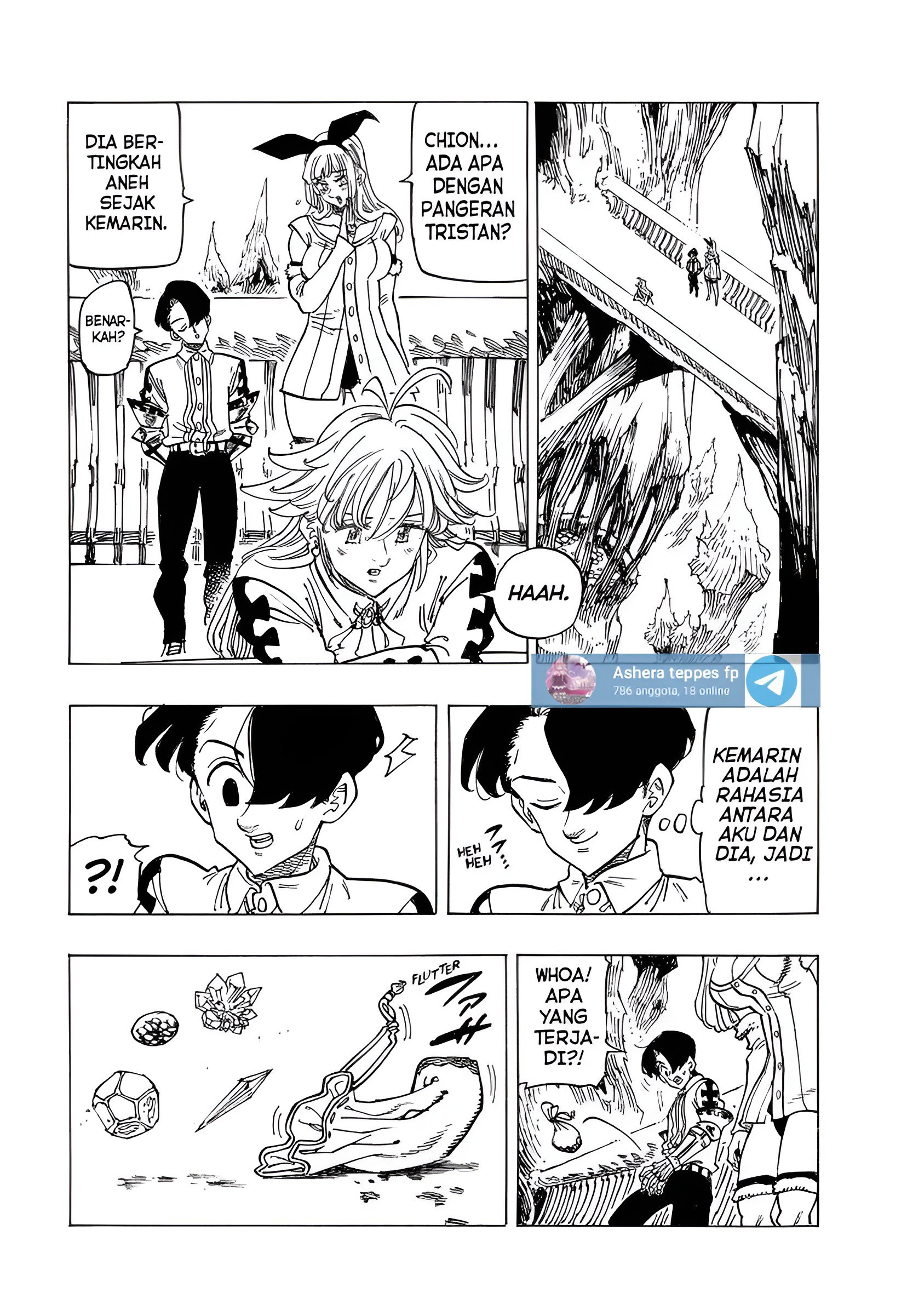 Halaman 3 dari Mokushiroku no Yonkishi Chapter 113