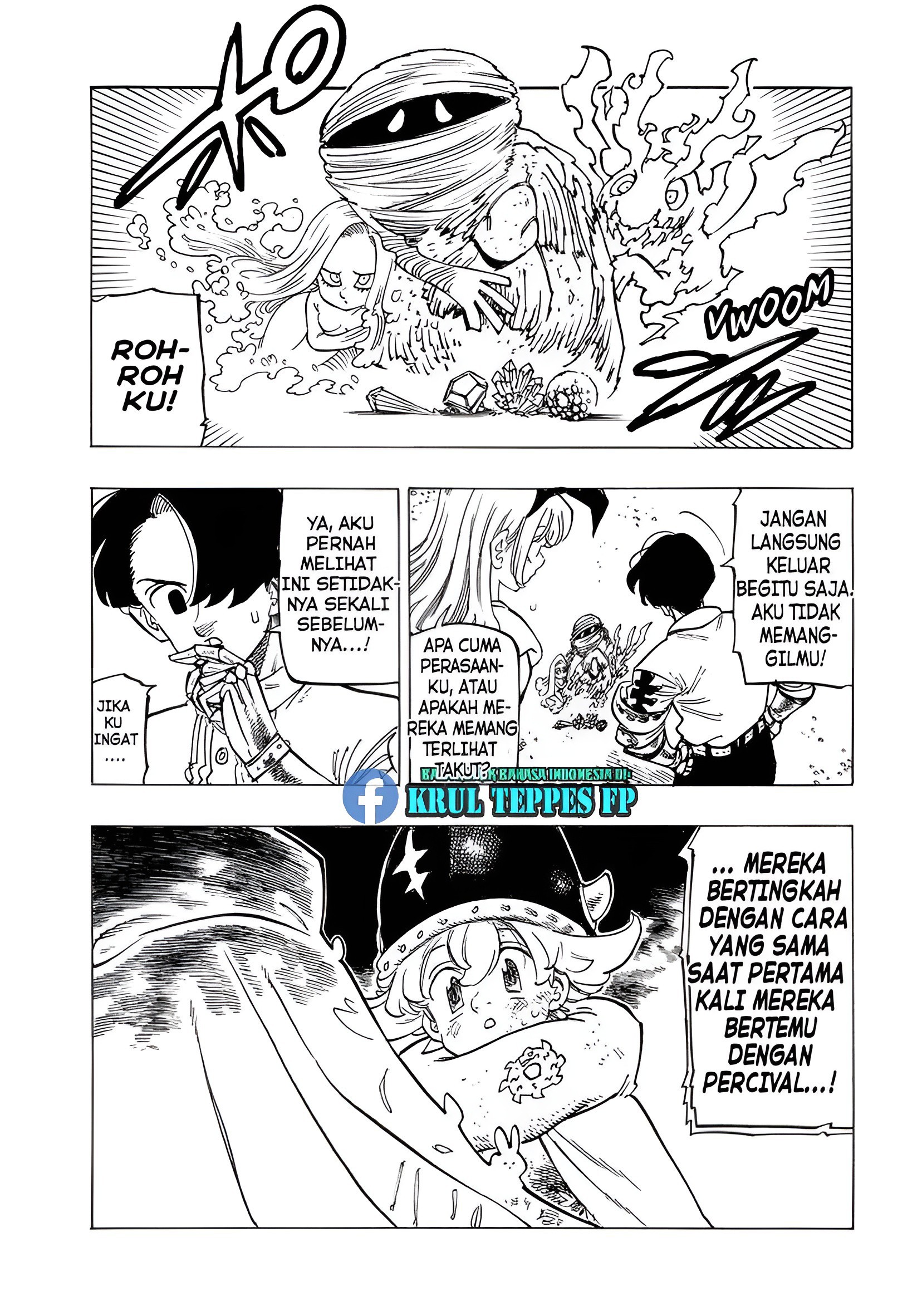 Halaman 4 dari Mokushiroku no Yonkishi Chapter 113