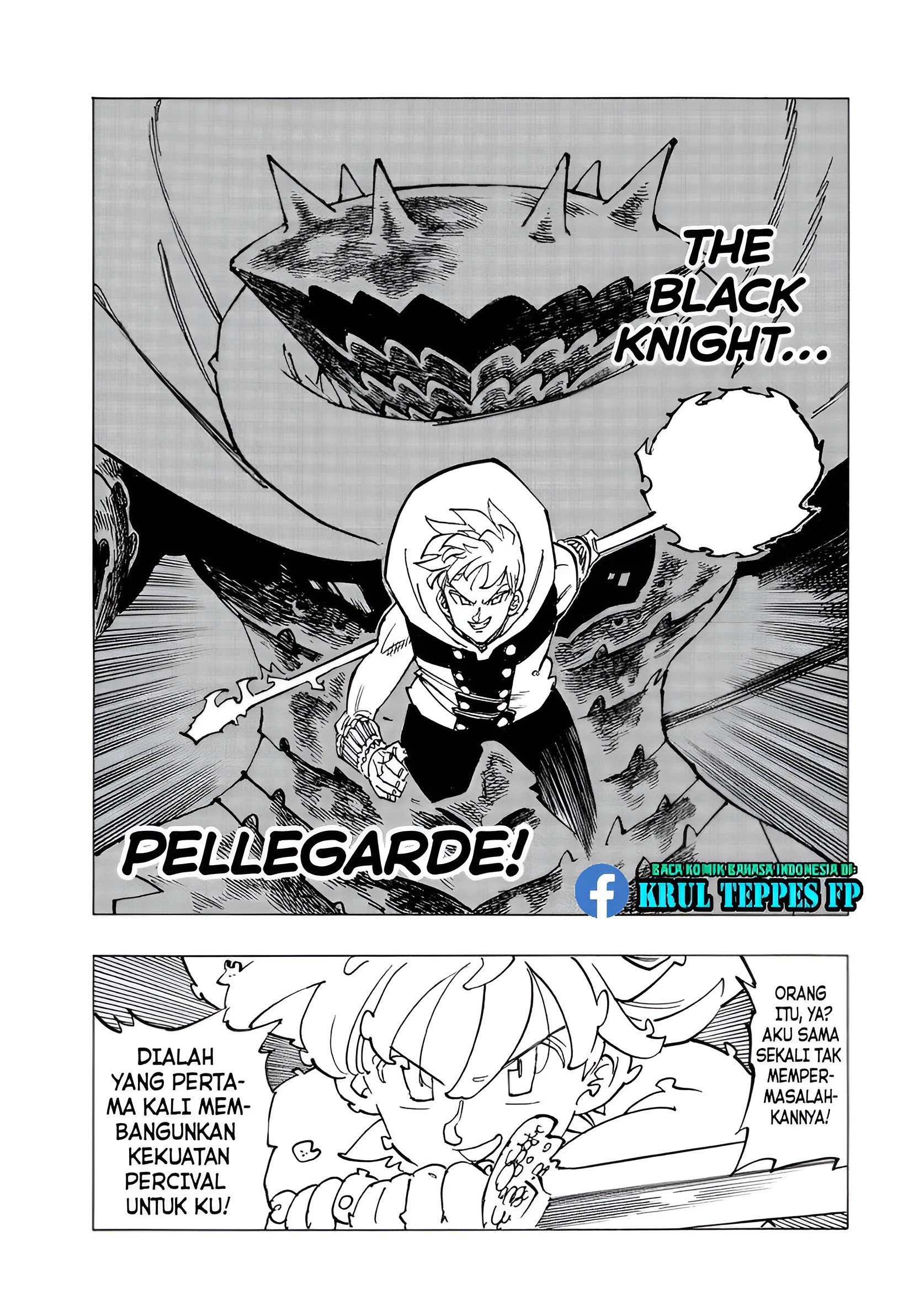 Halaman 8 dari Mokushiroku no Yonkishi Chapter 113