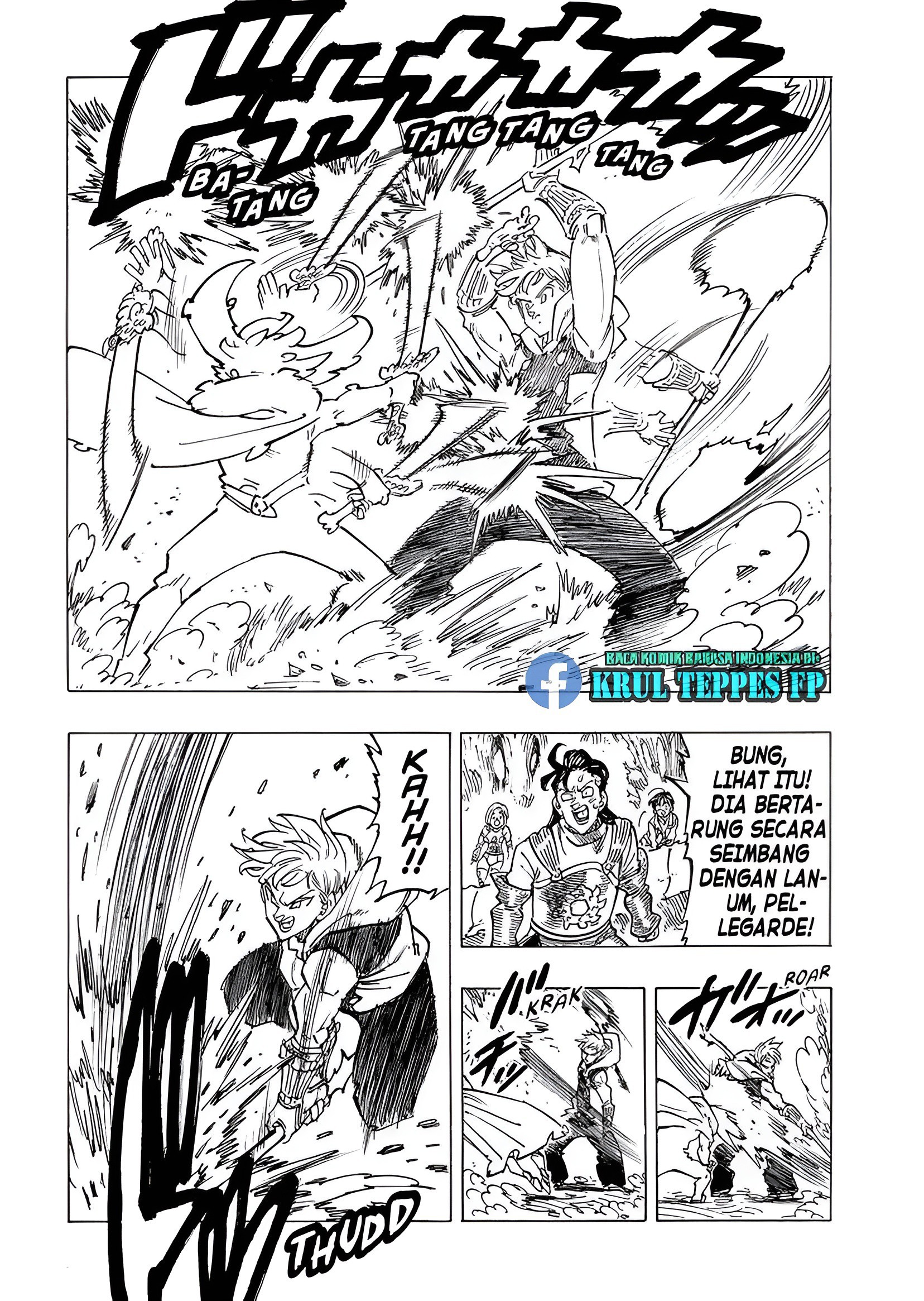 Halaman 9 dari Mokushiroku no Yonkishi Chapter 113