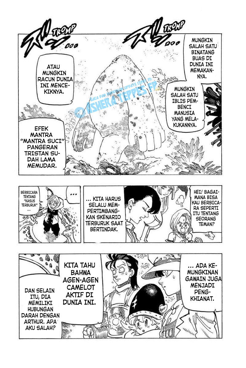 Halaman 11 dari Mokushiroku no Yonkishi Chapter 114
