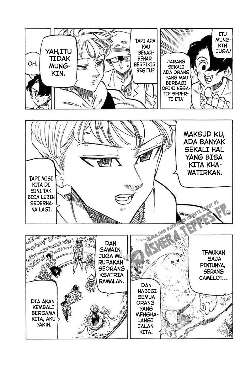 Halaman 12 dari Mokushiroku no Yonkishi Chapter 114
