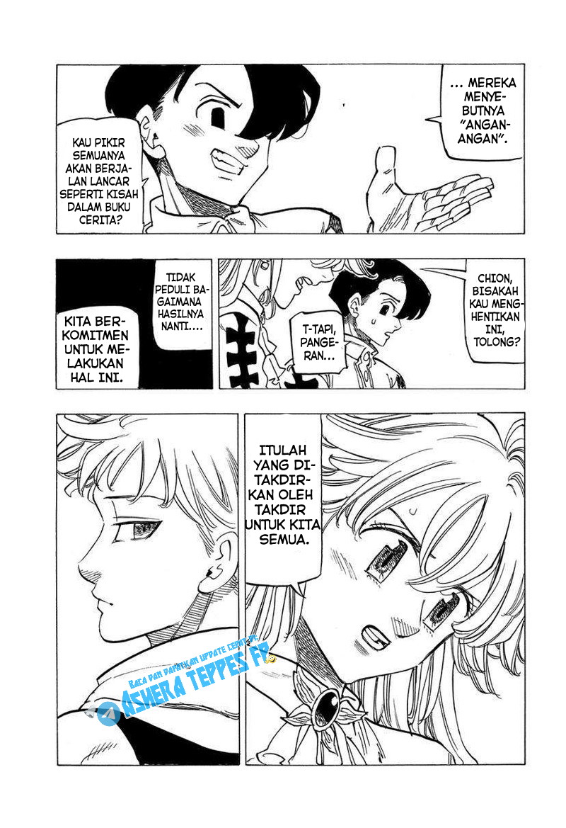 Halaman 14 dari Mokushiroku no Yonkishi Chapter 114