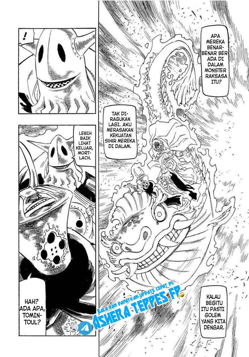 Halaman 17 dari Mokushiroku no Yonkishi Chapter 114