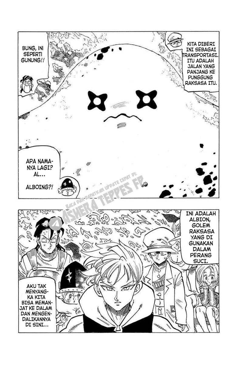 Halaman 9 dari Mokushiroku no Yonkishi Chapter 114