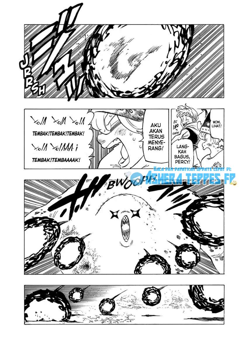 Halaman 12 dari Mokushiroku no Yonkishi Chapter 115