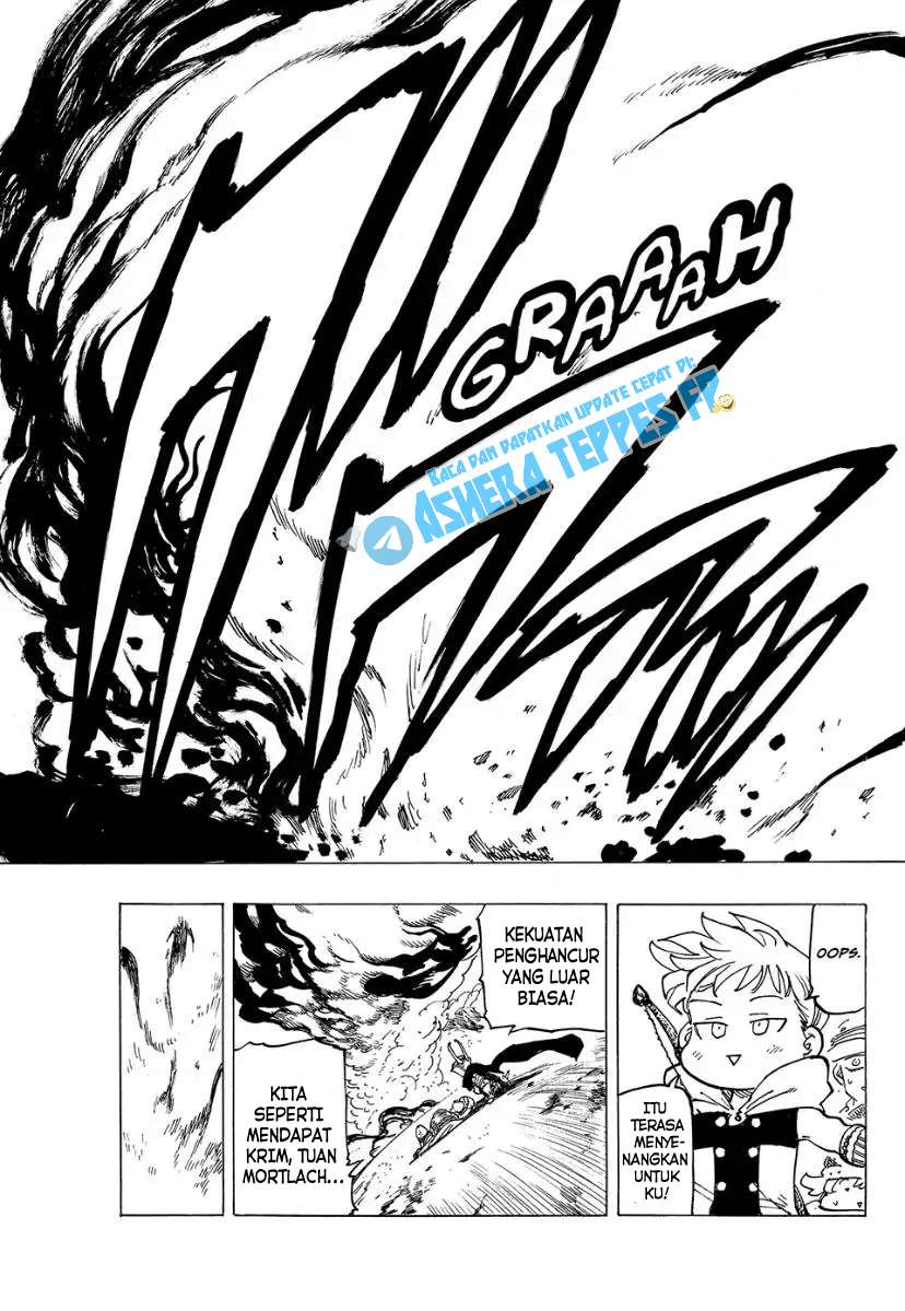Halaman 14 dari Mokushiroku no Yonkishi Chapter 115