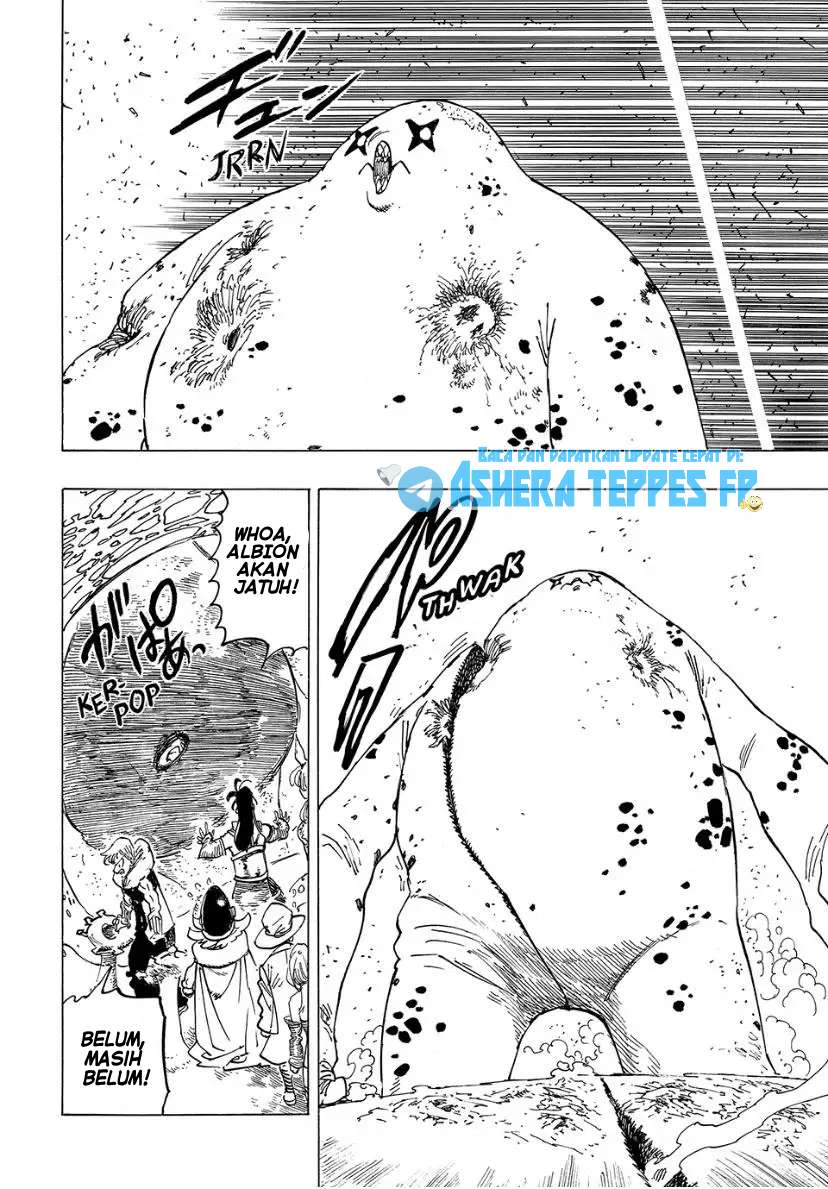 Halaman 15 dari Mokushiroku no Yonkishi Chapter 115