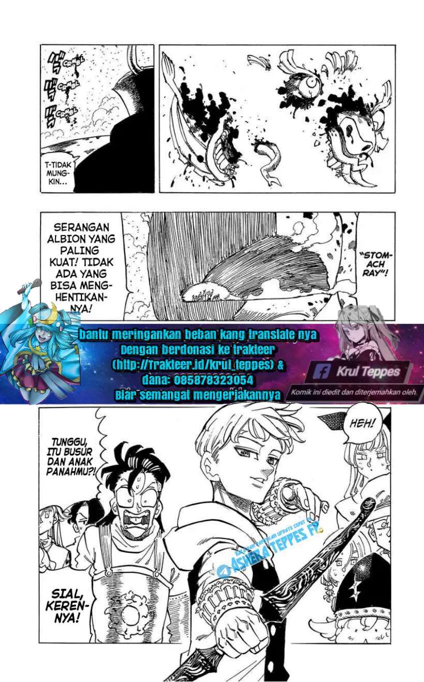 Halaman 18 dari Mokushiroku no Yonkishi Chapter 115