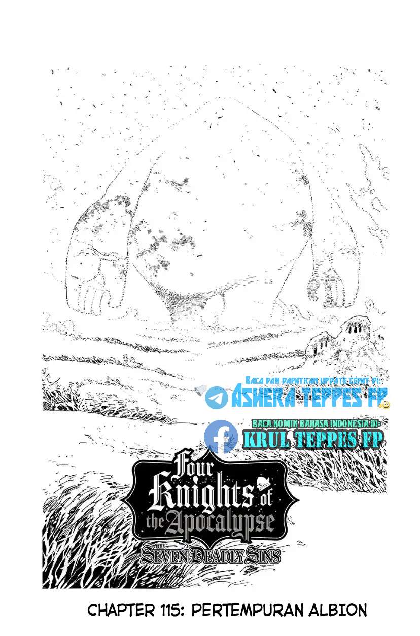 Halaman 2 dari Mokushiroku no Yonkishi Chapter 115